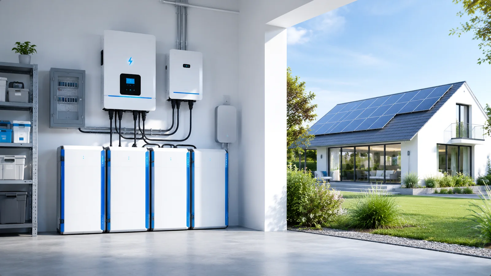 Domowy system off-grid z magazynem energii